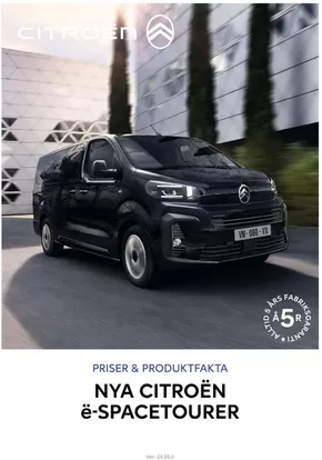 Citroën-katalog i Källby | Citroën NYA Ë-SPACETOURER | 2024-07-09T00:00:00.000Z - 2025-07-09T00:00:00.000Z