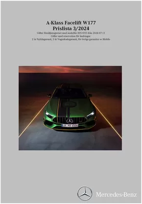 Mercedes-Benz-katalog i Stockholm | Mercedes-Benz Hatchback W177-fl | 2024-07-12T00:00:00.000Z - 2025-07-12T00:00:00.000Z