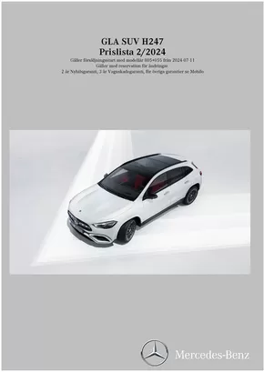 Mercedes-Benz-katalog i Stockholm | Mercedes-Benz Offroader H247-fl | 2024-07-12T00:00:00.000Z - 2025-07-12T00:00:00.000Z