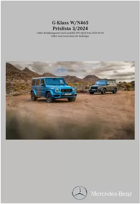 Mercedes-Benz-katalog i Stockholm | Mercedes-Benz Offroader N465 | 2024-07-16T00:00:00.000Z - 2025-07-16T00:00:00.000Z