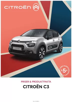 Citroën-katalog i Malmö | Citroën C3 | 2024-08-15T00:00:00.000Z - 2025-08-15T00:00:00.000Z