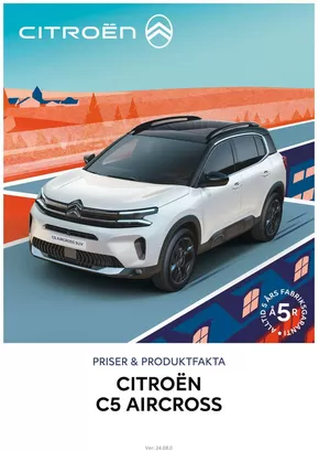 Citroën-katalog i Göteborg | Citroën C5 AIRCROSS | 2024-08-31T00:00:00.000Z - 2025-08-31T00:00:00.000Z