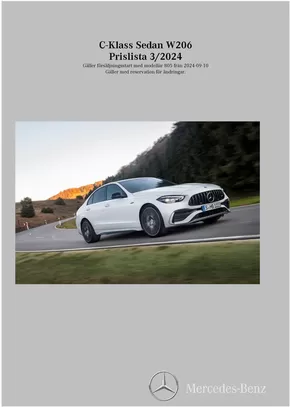 Mercedes-Benz-katalog i Stockholm | Mercedes-Benz Saloon W206 | 2024-09-11T00:00:00.000Z - 2025-09-11T00:00:00.000Z