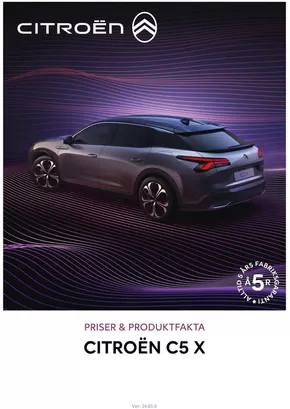 Citroën-katalog i Malmö | Citroën C5 X PLUG-IN HYBRID | 2024-09-17T00:00:00.000Z - 2025-09-17T00:00:00.000Z