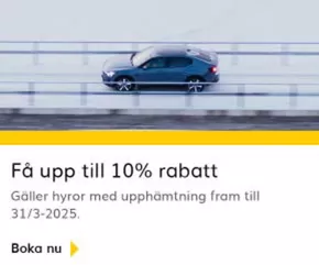 Hertz-katalog | Upp till 25% rabatt! | 2025-01-17T00:00:00.000Z - 2025-03-31T00:00:00.000Z