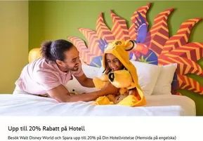 Disney-katalog i Åhus | Upp till 20% rabatt på hotell! | 2025-02-27T00:00:00.000Z - 2025-03-13T00:00:00.000Z