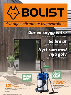 Bolist-katalog i Saltsjöbaden | Bolis kampanj pangpris! | 2025-03-03T00:00:00.000Z - 2025-03-30T00:00:00.000Z