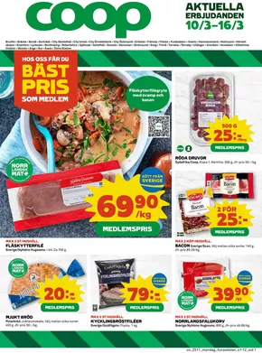 Coop-katalog i Burträsk | Top-deals för alla kunder | 2025-03-10T00:00:00.000Z - 2025-03-16T00:00:00.000Z