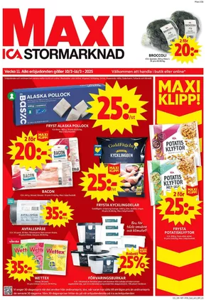 ICA Maxi-katalog i Hjärup | Våra bästa erbjudanden för dig | 2025-03-10T00:00:00.000Z - 2025-03-16T00:00:00.000Z