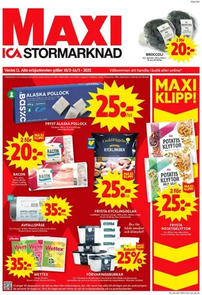 ICA Maxi-katalog i Sorunda | Våra bästa erbjudanden för dig | 2025-03-10T00:00:00.000Z - 2025-03-16T00:00:00.000Z