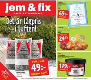 Jem&Fix-katalog i Stigsberget | Jem&Fix reklamblad | 2025-03-09T00:00:00.000Z - 2025-03-23T00:00:00.000Z