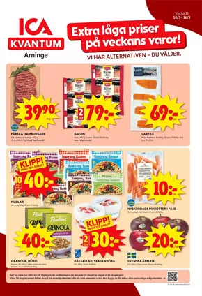 ICA Kvantum-katalog i Danderyd | Våra bästa fynd | 2025-03-10T00:00:00.000Z - 2025-03-16T00:00:00.000Z