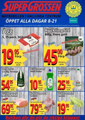 Supergrossen-katalog i Örtagården | Veckans erbjudande! | 2025-03-10T00:00:00.000Z - 2025-03-16T00:00:00.000Z