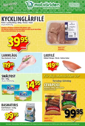 Matvärlden-katalog i Salem | Veckans erbjudanden Veddesta & Kungens Kurva! | 2025-03-10T00:00:00.000Z - 2025-03-16T00:00:00.000Z