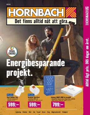 Hornbach-katalog i Rydbo | Energibesparande projekt! | 2025-03-10T00:00:00.000Z - 2025-04-09T00:00:00.000Z