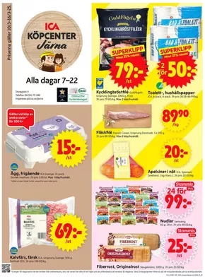 ICA Supermarket-katalog i Järna (Stockholm) | Exklusiva deals och fynd | 2025-03-10T00:00:00.000Z - 2025-03-16T00:00:00.000Z