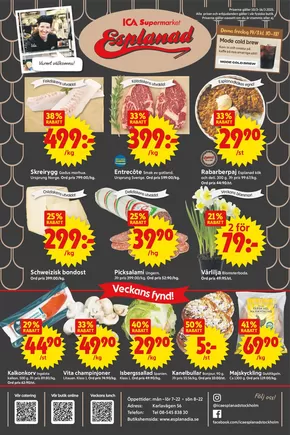 ICA Supermarket-katalog i Stockholm | Fantastiskt erbjudande för alla kunder | 2025-03-10T00:00:00.000Z - 2025-03-16T00:00:00.000Z