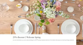 Welcome spring 25% discount!