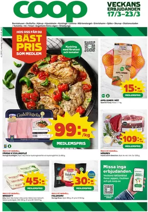 Coop-katalog i Östra Odarslöv | Fantastiska rabatter på utvalda produkter | 2025-03-17T00:00:00.000Z - 2025-03-23T00:00:00.000Z