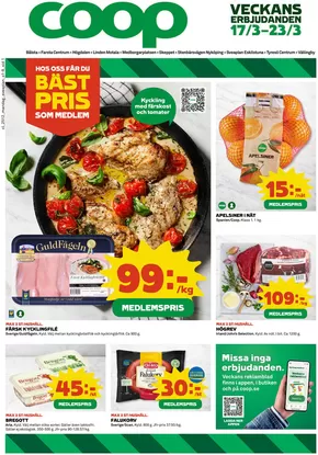 Coop-katalog i Jordbro | Aktuella fynd och erbjudanden | 2025-03-17T00:00:00.000Z - 2025-03-23T00:00:00.000Z