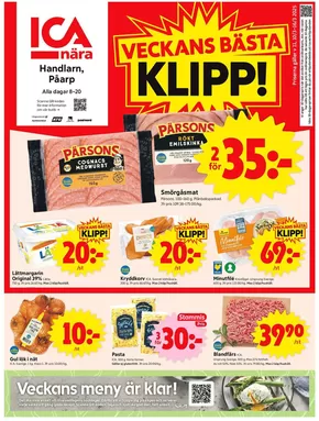 ICA Nära-katalog i Kågeröd | Exklusiva deals och fynd | 2025-03-10T00:00:00.000Z - 2025-03-16T00:00:00.000Z