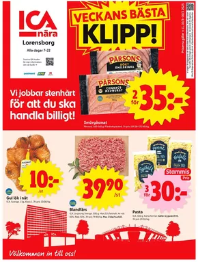 ICA Nära-katalog i Oxie | Fantastiskt erbjudande för alla kunder | 2025-03-10T00:00:00.000Z - 2025-03-16T00:00:00.000Z