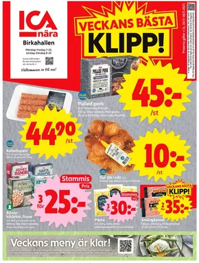 ICA Nära-katalog i Gröndal | Aktuella deals och erbjudanden | 2025-03-10T00:00:00.000Z - 2025-03-16T00:00:00.000Z