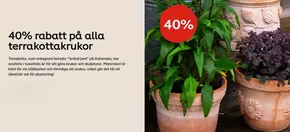 Plantagen-katalog i Åsa | 40% rabatt på alla terrakottakrukor! | 2025-03-13T00:00:00.000Z - 2025-03-27T00:00:00.000Z