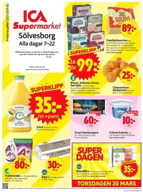 ICA Supermarket-katalog i Vagnhärad | Exklusiva fynd | 2025-03-17T00:00:00.000Z - 2025-03-25T00:00:00.000Z