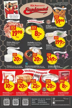 ICA Supermarket-katalog i Fagersjö | Aktuella fynd och erbjudanden | 2025-03-17T00:00:00.000Z - 2025-03-23T00:00:00.000Z