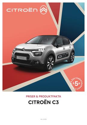 Citroën-katalog i Källby | Citroën C3 | 2024-03-28T00:00:00.000Z - 2025-03-28T00:00:00.000Z