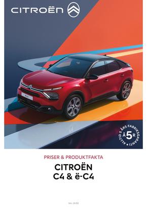 Citroën-katalog i Källby | Citroën C4 | 2024-03-28T00:00:00.000Z - 2025-03-28T00:00:00.000Z