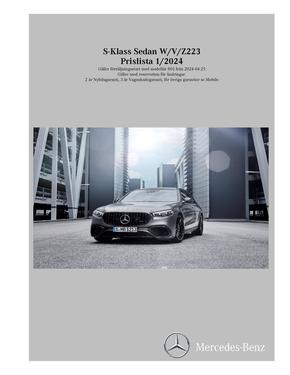 Mercedes-Benz-katalog i Åhus | Mercedes-Benz Saloon W223 | 2024-04-26T00:00:00.000Z - 2025-04-26T00:00:00.000Z