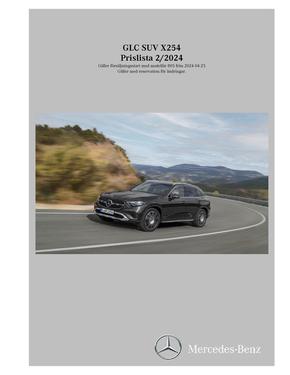 Mercedes-Benz-katalog i Länna (Stockholm) | Mercedes-Benz Offroader X254 | 2024-04-26T00:00:00.000Z - 2025-04-26T00:00:00.000Z