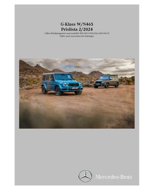 Mercedes-Benz-katalog i Åhus | Mercedes-Benz Offroader N465 | 2024-04-26T00:00:00.000Z - 2025-04-26T00:00:00.000Z