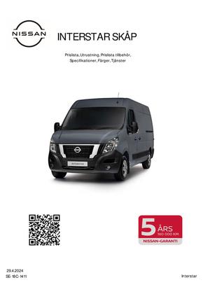 Nissan-katalog i Hjärnarp | Nissan Interstar | 2024-05-01T00:00:00.000Z - 2025-05-01T00:00:00.000Z