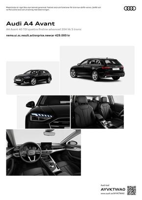 Audi-katalog | Audi A4 Avant | 2024-05-03T00:00:00.000Z - 2025-05-03T00:00:00.000Z